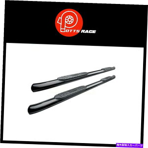 Nerf Bar EFXeBI[oi[to[4 "ubNpE_[R[eBO14-18V{[/GMCvgbNXɓK܂ Westin Oval Nerf Bars 4"Black Powder Coated Fits 14-18 Chevrolet/GMC PRO TRAXX