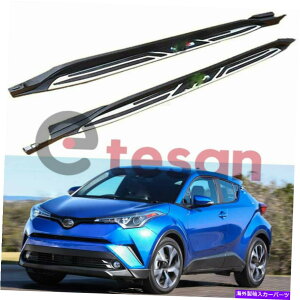 Nerf Bar C-HR CHR 2017-2021VA~jEŒTChXebvjO{[hNERFo[ɓK Fits for C-HR CHR 2017-2021 New Aluminum Fixed Side Steps Running Board Nerf Bar