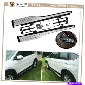 Nerf Bar z_CRV CR-V 2012-2016̃tBbg{[hNERFo[shATChXebvŒhATChXebv Fits for Honda CRV CR-V 2012-2016 Fixed Door Side Steps Running Board Nerf Bar
