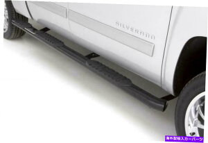 Nerf Bar Lund for 07-17 Silverado 1500 Ext�B�L���u�i6.5�t�B�[�g�j5�C���`�B�ȉ~�`��wtw�X�`�[���i�[�t Lund for 07-17 Silverado 1500 Ext. Cab (6.5ft. Bed) 5in. Oval WTW Steel Nerf