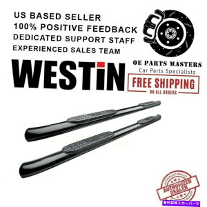 Nerf Bar EFXeB4 "ubNpE_[R[eBO09-14_bW1500vgbNXI[oi[to[ Westin 4"Black Powder Coated For 09-14 Dodge Ram 1500 PRO TRAXX Oval Nerf Bars