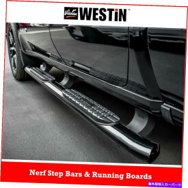 Nerf Bar Westin Pro Traxx 4 "2017-2022日産タイタン/ XDクルーキャブの楕円形のナルフステップバー Westin Pro Traxx 4" Oval Nerf Step Bars for 2017-2022 Nissan Titan/ XD Crew Cab