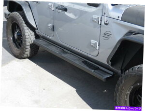 Nerf Bar �u���b�N�{�[�h�l���t�o�[�t�B�b�g18-22�W�[�v�����O���[JL 4DR Black Board Nerf Bars Fit 18-22 Jeep Wrangler JL 4Dr�y���s�A���i�z
