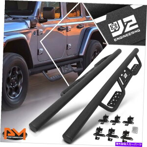 Nerf Bar 18-22�̃W�[�v�����O���[JL��������4-dr nerf bar runing borads w/drop step For 18-22 Jeep Wrangler JL Unlimited 4-Dr Nerf Bar Running Borads w/Drop Steps�y���s�A���i�z