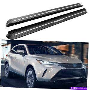 Nerf Bar g^nGxUXU80 2021-2023TChXebvi[to[ɍjO{[h Running Boards fits for Toyota Harrier Venza XU80 2021-2023 Side Step Nerf Bars