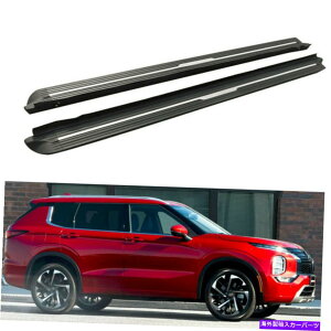 Nerf Bar jO{[hׂ͂Ă̐VOHAEg_[2022TChXebvi[to[ɓK܂ Running Boards fits for All New Mitsubishi Outlander 2022 Side Step Nerf Bars