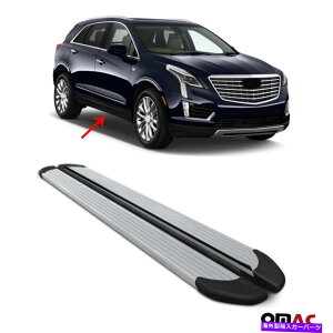 Nerf Bar LfbNXT5̃jO{[hNERFo[2017-2022TChXebvA~jE2 PCS Running Boards Nerf Bars For Cadillac XT5 2017-2022 Side Steps Aluminum 2 Pcs