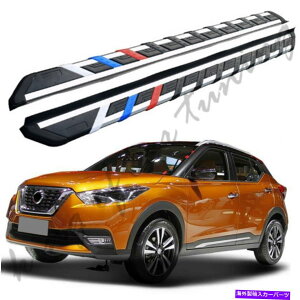 Nerf Bar A~jEnerfo[jO{[hTChXebv͓YLbN2018-2019ɓK܂ Aluminium Nerf Bars Running Boards Side Steps Fits for Nissan Kicks 2018-2019