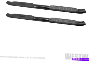 Nerf Bar WES21-21335 Westin 21-21335 Pro Traxx 4 "ȉ~`̃i[tXebvo[ - ubNpE_[R[g WES21-21335 Westin 21-21335 PRO TRAXX 4" Oval Nerf Step Bars - Black Powdercoat