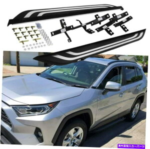 Nerf Bar 2PCSŒ胉jO{[hTChXebvNERFo[tBbgg^RAV4 RAV 4 2019-2022 2Pcs Fixed Running Board Side Step Nerf Bar Fits for Toyota RAV4 RAV 4 2019-2022