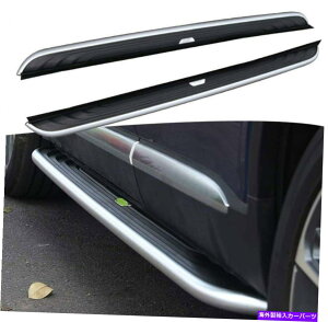 Nerf Bar 2PCS�A���~�j�E���h�A�T�C�h�X�e�b�v�����j���O�{�[�hNERF�o�[ACURA MDX 2014-2020�ɓK���Ă��܂� 2Pcs Aluminum Door Side Step Running Board Nerf Bar Fit for Acura MDX 2014-2020�y���s�A���i�z