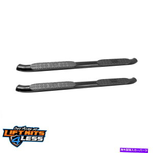 Nerf Bar Westin 21-23835 4 BLK�p�E�_�[�R�[�e�B���O�ȉ~�`��nerf�X�e�b�v�o�[�y�A2010-18 4Runner Westin 21-23835 4 Blk Powder Coated Oval Nerf Step Bar Pair for 2010-18 4Runner