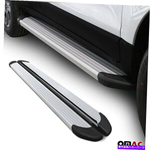 Nerf Bar Fiat Freemont 2011-2016 Side Steps Alu�̃����j���O�{�[�hNERF�o�[�B�O���[2 PC Running Boards Nerf Bars For Fiat Freemont 2011-2016 Side Steps Alu. Gray 2 Pcs�y���s�A���i�z