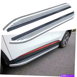 Nerf Bar J[NXI[o[MKX 2015-2019hAjO{[hTChXebvnerfo[ɓK Fits for Lincoln Crossover MKX 2015-2019 Door Running Board Side Step Nerf Bar