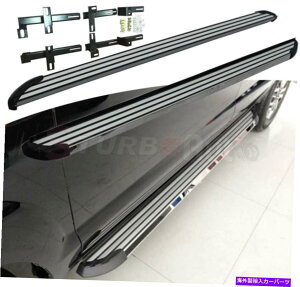 Nerf Bar 2PCS�A���~�j�E���h�A�T�C�h�X�e�b�v�����j���O�{�[�hNERF�o�[�t�B�b�gAcura MDX 2014-2019 2Pcs Aluminum Door Side Step Running Board Nerf Bar Fits for Acura MDX 2014-2019�y���s�A���i�z
