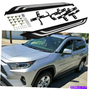 Nerf Bar 2PCSŒ胉jO{[hTChXebvNERFo[tBbgg^RAV4 RAV 4 2019-2022 2Pcs Fixed Running Board Side Step Nerf Bar Fits for Toyota RAV4 RAV 4 2019-2022