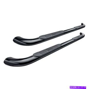 Nerf Bar EFXeBv`iV[Yȉ~`nerfo[4 "10-18pɃR[eBOꂽubNpE_[1500 Westin Platinum Series Oval Nerf Bars 4"Black Powder Coated for 10-18 Ram 1500