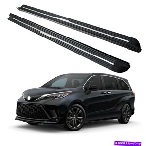 Nerf Bar g^ɓKĂ邷ׂĂ̐VVGi2021-2023jO{[hTChXebvnerfo[Ki Fits for Toyota All New Sienna 2021-2023 Running Board Side Step Nerf Bar Stairs