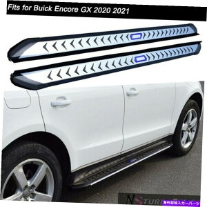 Nerf Bar rCbNGR[GX 2020 2021hATChXebvjO{[hnerf barɓKĂ2pcs 2Pcs Fits for Buick Encore GX 2020 2021 Door Side Step Running Board Nerf Bar