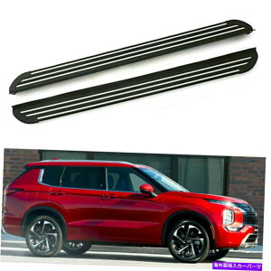 Nerf Bar jO{[hׂ͂Ă̐VOHAEg_[2022TChXebvi[to[ɓK܂ Running Boards fits for All New Mitsubishi Outlander 2022 Side Step Nerf Bars