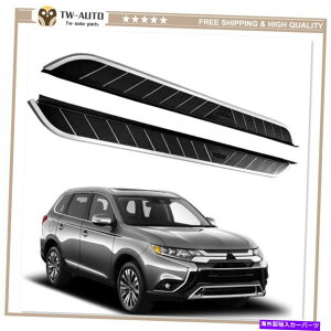 Nerf Bar Mitsubishi Outlander 2013-2020ŒTChXebvjO{[hNERFo[ɓK Fits for Mitsubishi Outlander 2013-2020 Fixed Side Step Running Board Nerf Bar