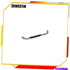 Nerf Bar EFXeB23-1320 eV[Y3C`EhXebvo[Lu̒ꂽXeX| Westin 23-1320 E-Series 3 in. Round Step Bar Cab Length Polished Stainless Steel