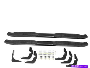 Nerf Bar WES21-23715 Westin 21-23715 Pro Traxx 4 "ȉ~`̃i[tXebvo[ - ubNpE_[R[g WES21-23715 Westin 21-23715 PRO TRAXX 4" Oval Nerf Step Bars - Black Powdercoat