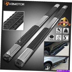 Nerf Bar �t�B�b�g2005-2020�^�R�}�_�u���L���u5 �A���~�j�E���T�C�h�X�e�b�v�i�[�t�o�[�����j���O�{�[�h Fits 2005-2020 Tacoma Double Cab 5 Aluminum Side Step Nerf Bar Running Boards�y���s�A���i�z