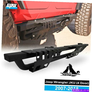Nerf Bar 2007-2018jN\It[hBMV[Y4hAW[vO[JKUTChXebvo[ For 2007-2018 Nixon Offroad BM Series 4 Doors Jeep Wrangler JKU Side Step Bars