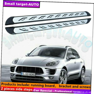 Nerf Bar |VF}J2014-2021jO{[hNERFo[TChXebvɓKĂ܂ Fits For Porsche MACAN 2014-2021 Running board nerf bar side step