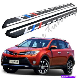 Nerf Bar A~jEi[to[jO{[hTChXebvRAV4 RAV 4 2013-2018ɓK Aluminium Nerf Bars Running Boards Side Steps Fits for RAV4 RAV 4 2013-2018