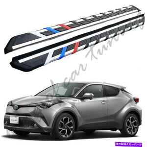 Nerf Bar A~jEnerfo[jO{[hTChXebv́AC-HR CHR 2016-2019ɓK܂ Aluminium Nerf Bars Running Boards Side Steps Fits for C-HR CHR 2016-2019