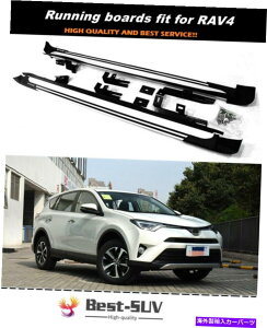 Nerf Bar g^RAV4 RAV-4 2013-2015ŒhAjO{[hTChXebvnerfo[ɓK Fits for Toyota RAV4 RAV-4 2013-2015 Fixed Door Running Board Side Step Nerf Bar