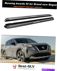 Nerf Bar 2PC FITS FOT FITS FOT FITS for for 2pc Fits for Nissan Rogue X-Trail T33 2021 2022 Side Step Nerf Bar Running Board