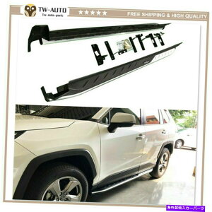 Nerf Bar g^RAV4 RAV-4 2019 2020 2021jO{[hTChXebvNERF BARɓKĂ܂ Fit for Toyota RAV4 RAV-4 2019 2020 2021 Running Board Side Steps Nerf Bar