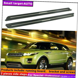 Nerf Bar Range Rover Evuque 2011-2019�����j���O�{�[�hNERF�o�[�T�C�h�X�e�b�v�̃t�B�b�g Fits For range rover evuque 2011-2019 Running board nerf bar side step�y���s�A���i�z