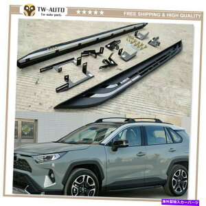 Nerf Bar jO{[hTChXebvNERFo[tBbg2019 2020 2021g^RAV4 RAV 4̏C Fixed Running Board Side Step Nerf Bar Fits for 2019 2020 2021 Toyota RAV4 RAV 4