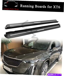 Nerf Bar jO{[h̓LfbNXT6 2019-2023TChXebvNERFo[veN^[ɓK܂ Running Boards fits for Cadillac XT6 2019-2023 Side Step Nerf Bars Protector