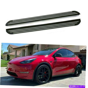 Nerf Bar jO{[h̓eXfY 2020-2022TChXebvi[to[ɓK܂ Running Boards fits for Tesla Model Y 2020-2022 Side Step Nerf Bars