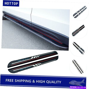 Nerf Bar 2021-20232PCStBbgg^J[NXjO{[hTChXebvlto[ 2Pcs Fits for 2021-2023 Toyota Corolla Cross Running Board Side Step Nerf Bar