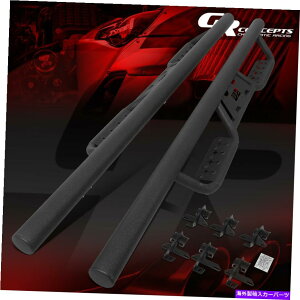 Nerf Bar J2 3 �Ǐ�h���b�v�X�e�b�v�o�[�����j���O�{�[�hLH+RH 2007-2018 Jeep Wrangler 4DR J2 3 TUBULAR DROP STEP BAR RUNNING BOARD LH+RH FOR 2007-2018 JEEP WRANGLER 4DR�y���s�A���i�z