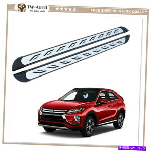 Nerf Bar Mitsubishi Eclipse Cross 2018-2021�h�A�T�C�h�X�e�b�vNERF�o�[�����j���O�{�[�h�ɓK���Ă��܂� Fit for Mitsubishi Eclipse Cross 2018-2021 Door Side Step Nerf Bar Running Board