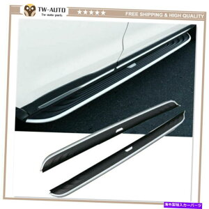Nerf Bar 2PCS�h�A�Œ胉���j���O�{�[�h�T�C�h�X�e�b�vnerf bar�r���C�b�N�z��2021 2Pcs Door Fixed Running Board Side Step Nerf Bar Fit for Buick Envision 2021�y���s�A���i�z