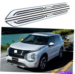 Nerf Bar 2PC͎OHAEg_[2022 2023jO{[hTChXebvnerfo[ɓKĂ܂ 2Pcs Fit for Mitsubishi Outlander 2022 2023 Running Boards Side Steps Nerf Bars