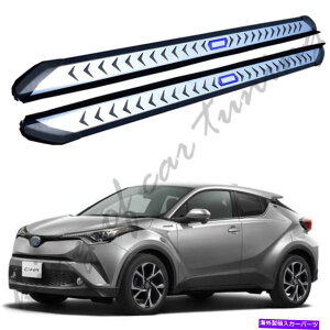 Nerf Bar A~jEnerfo[jO{[hTChXebv́AC-HR CHR 2016-2019ɓK܂ Aluminium Nerf Bars Running Boards Side Steps Fits for C-HR CHR 2016-2019