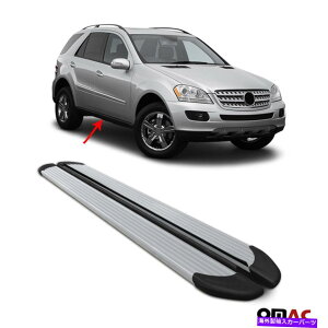 Nerf Bar ZfXMNX2006-2011TChXebvA~jE2x̃jO{[hNERFo[ Running Boards Nerf Bars For Mercedes M-Class 2006-2011 Side Steps Aluminum 2x