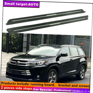 Nerf Bar g^nC_[N[K[2014-2019jO{[hNERFo[TChXebvɓKĂ܂ Fits For Toyota Highlander Kluger 2014-2019 Running board nerf bar side step