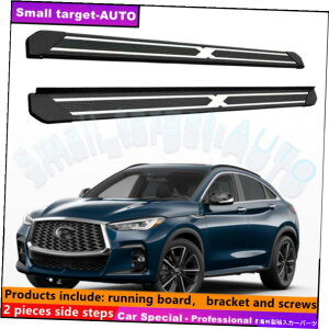 Nerf Bar Infiniti QX55 2022 2023�����j���O�{�[�hNERF�o�[�T�C�h�X�e�b�v�ɓK���Ă��܂� Fits For Infiniti QX55 2022 2023 Running board nerf bar side step�y���s�A���i�z