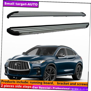 Nerf Bar Infiniti QX55 2022 2023�����j���O�{�[�hNERF�o�[�T�C�h�X�e�b�v�ɓK���Ă��܂� Fits For Infiniti QX55 2022 2023 Running board nerf bar side step�y���s�A���i�z