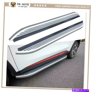 Nerf Bar g^nC_[N[K[2014-2019jO{[hTChXebvi[to[ɓK Fits for Toyota Highlander Kluger 2014-2019 Running Board Side Step Nerf Bar